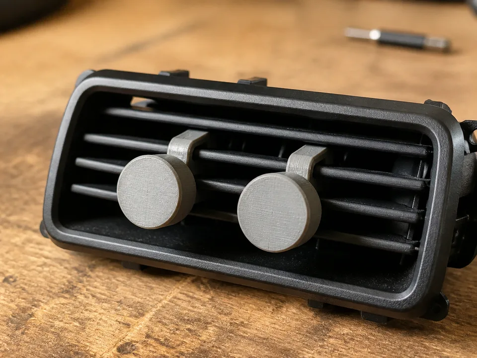Ventilatierooster clips