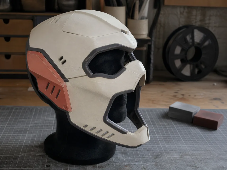 Originele cosplayhelm of masker